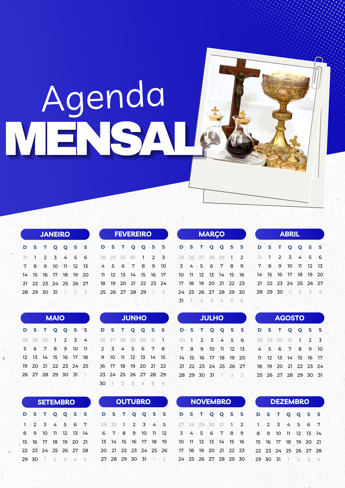 imagem agenda anual